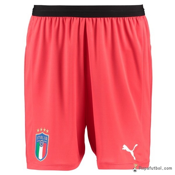 Pantalones Italia Portero 2018 Rosa